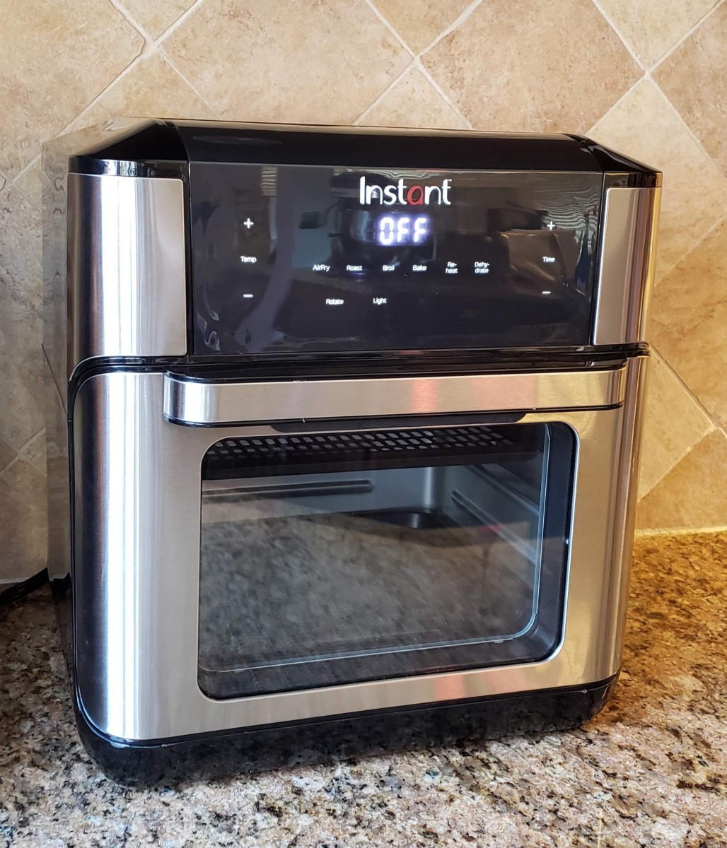 SEE NOTES Instant Pot Vortex Pro Air Fryer 10Qt Rotisserie Convection  Stainless