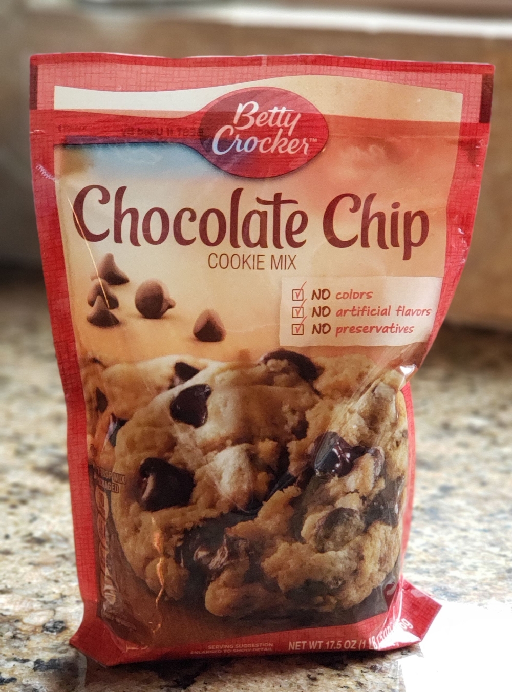 betty crocker chocolate chip cookie mix