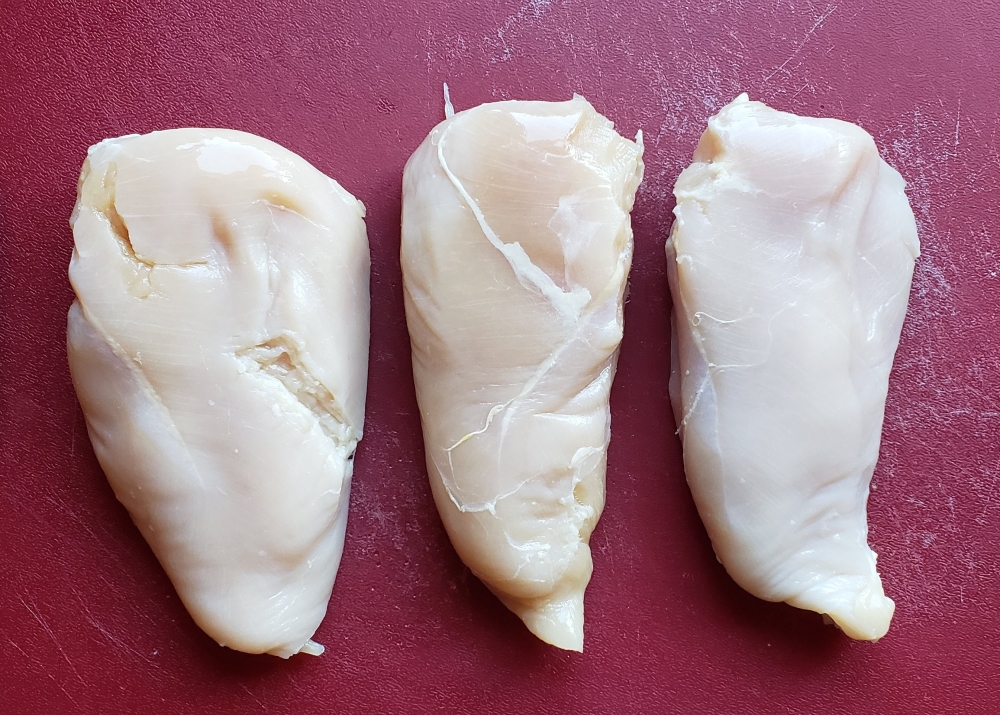 3 chicken breast