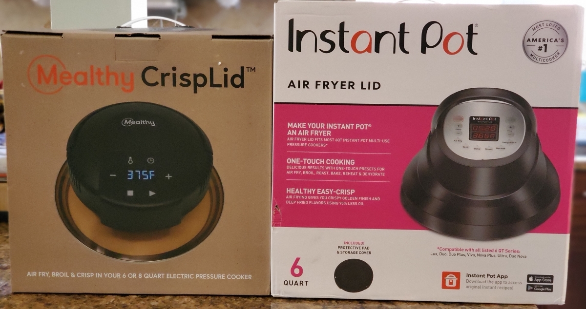 Best Air Fryer Lid  Mealthy Crisplid vs Instant Pot Air Fryer Lid